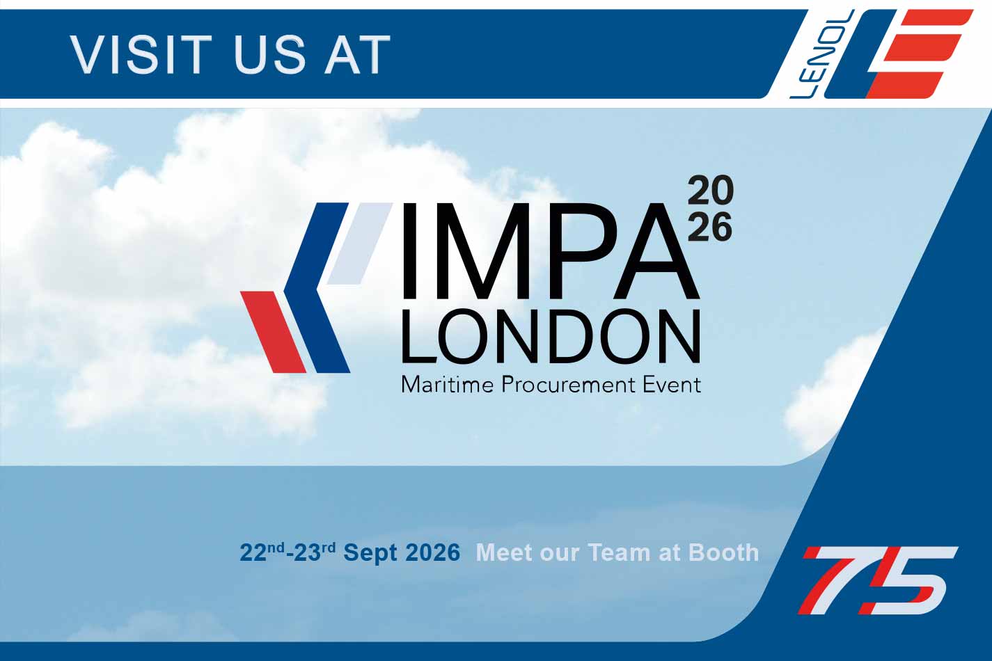 LENOL at IMPA London 2026 LENOL at IMPA London 2026